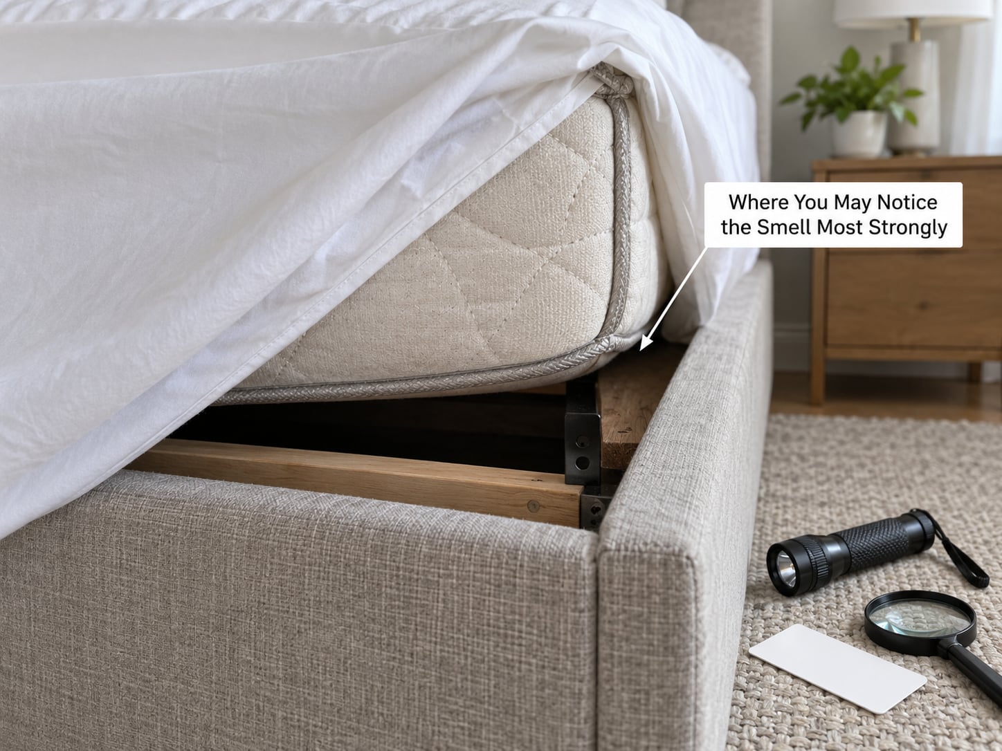 Where You May Notice the Smell Most Strongly