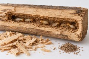why termites eat wood and what they digest