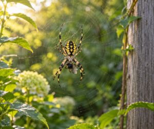 why spiders are good to have in a garden