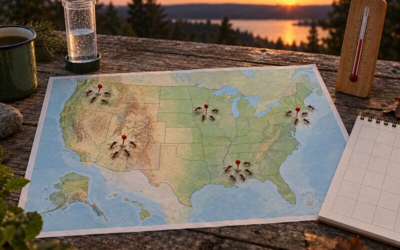 Mosquito Season by Region in the United States: 2026