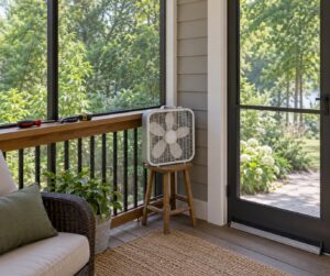 how to mosquito proof a screened porch