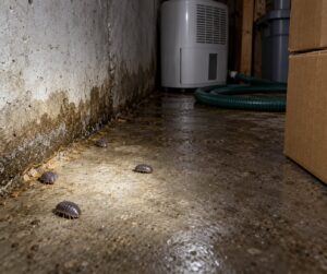 pill bugs and sowbugs in a basement what to do