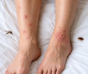 mosquito bite vs flea bite how to tell the difference