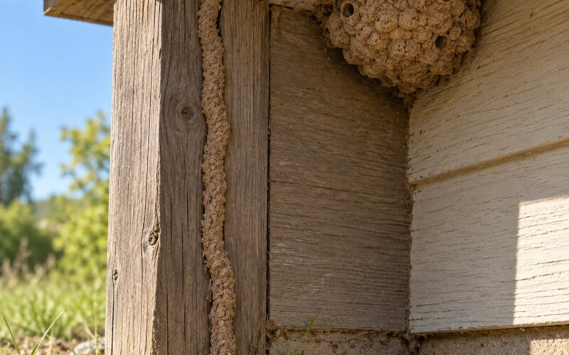 Termite Shelter Tubes vs Mud Dauber Nests: Key Differences 2026