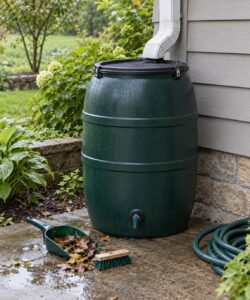 how to stop mosquitoes breeding in a rain barrel