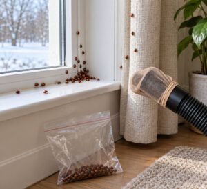 how to get rid of asian lady beetles indoors