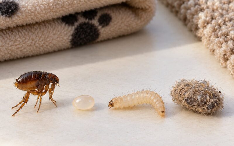 How Long Fleas Can Live Without a Host in a House 2026