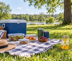 how to keep yellow jackets away from a picnic