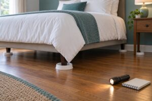 bed bug interceptors under bed legs how to use them