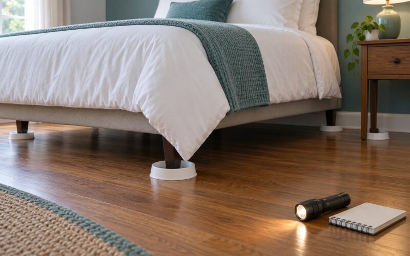 Bed Bug Interceptors Under Bed Legs How to Use Them 2026