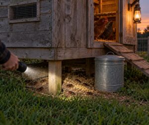 how to keep cockroaches out of a chicken coop