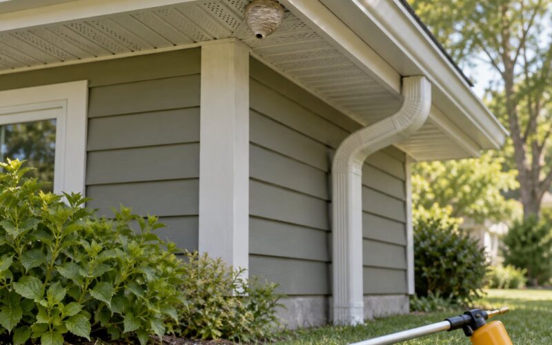 How to Remove a Wasp Nest from Under Eaves the Easy Way 2026