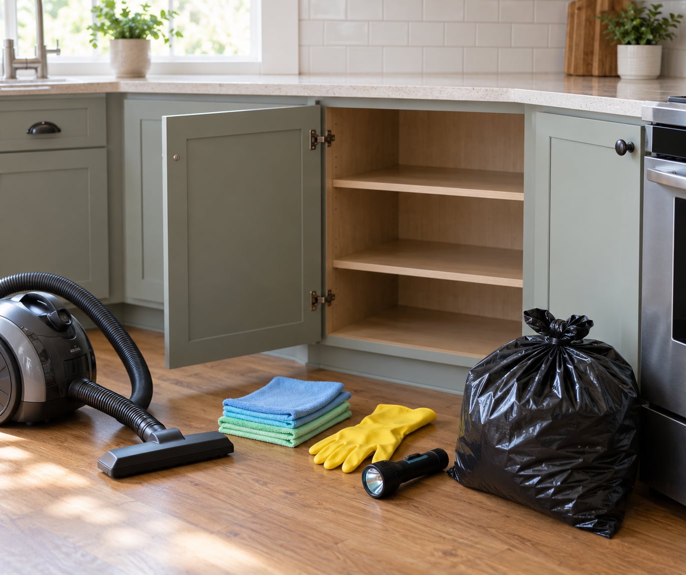 how to clean a kitchen after a cockroach infestation