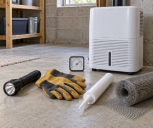 how to get rid of centipedes in a basement