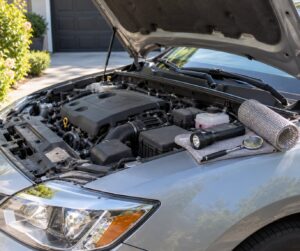 how to keep mice out of a car engine bay