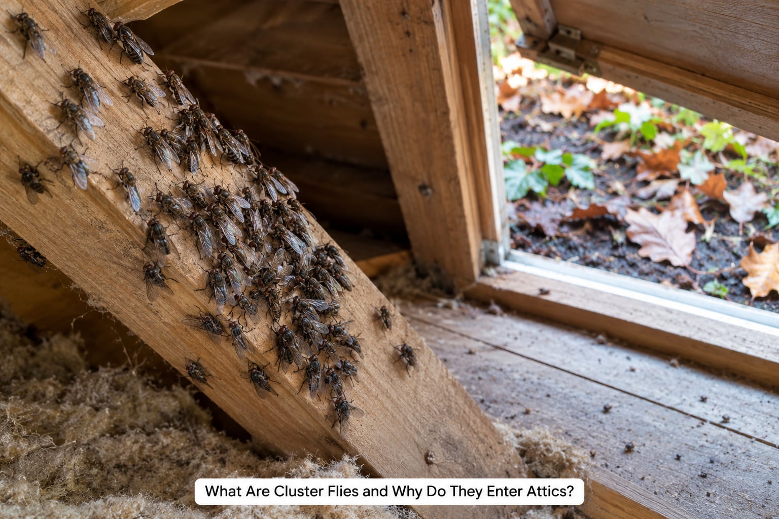 What Are Cluster Flies and Why Do They Enter Attics?