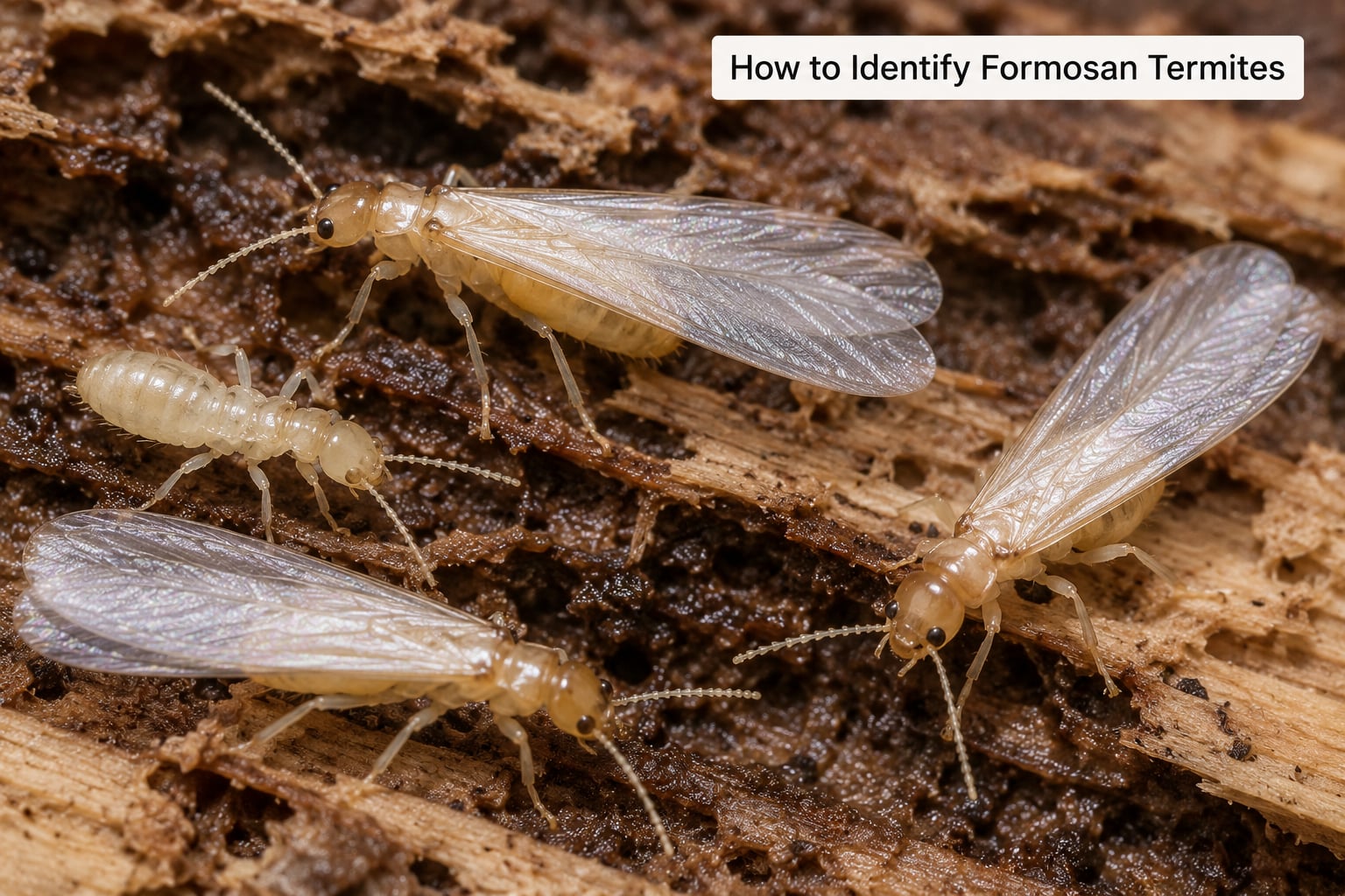 How to Identify Formosan Termites