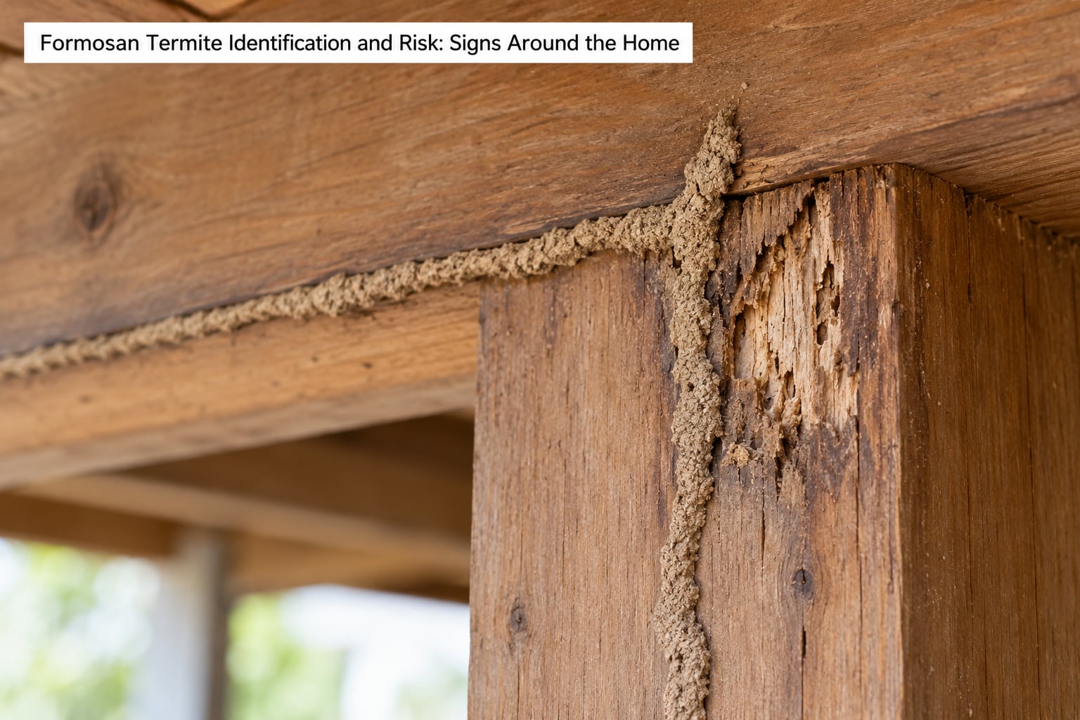 Formosan Termite Identification and Risk: Signs Around the Home