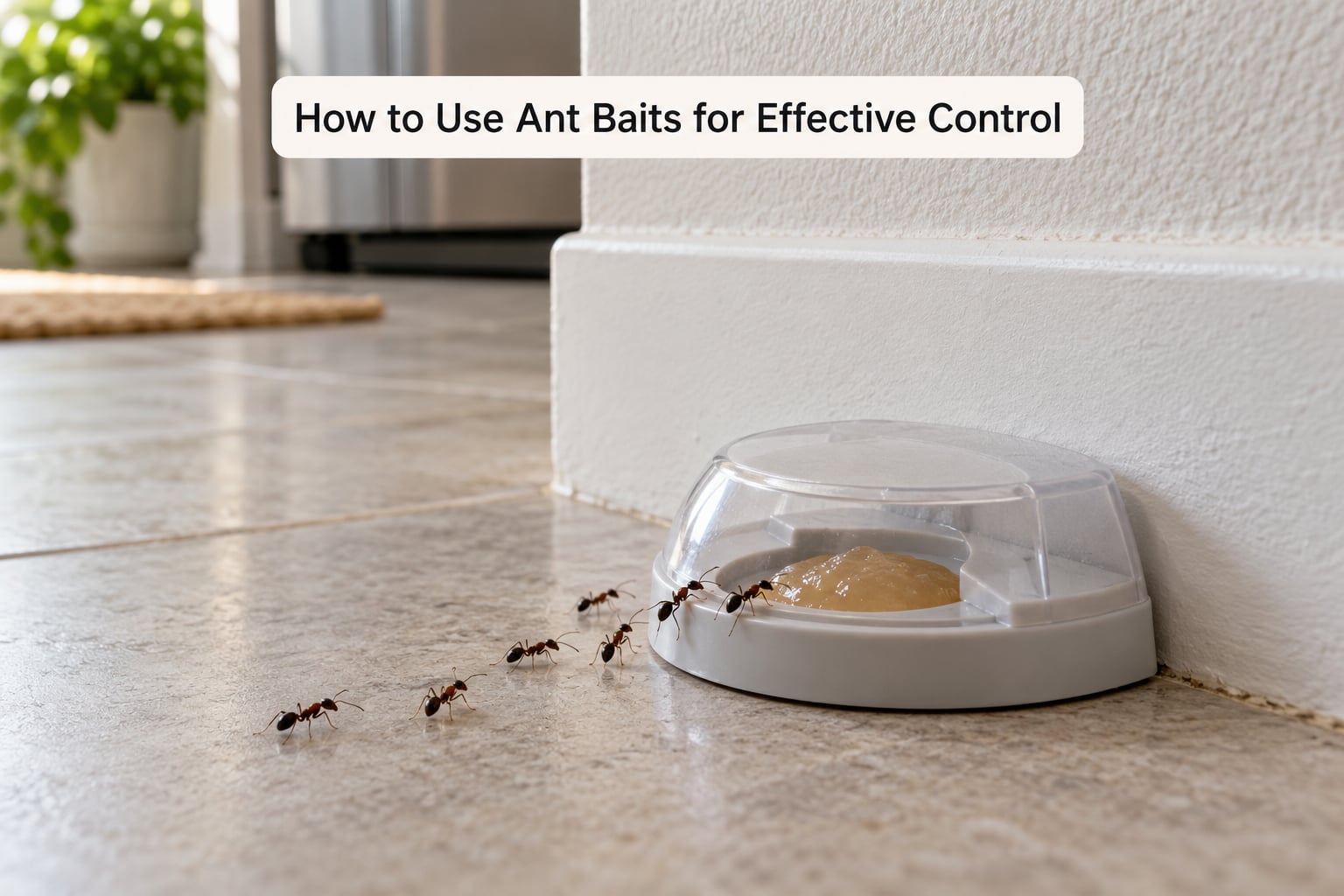 How to Use Ant Baits for Effective Control