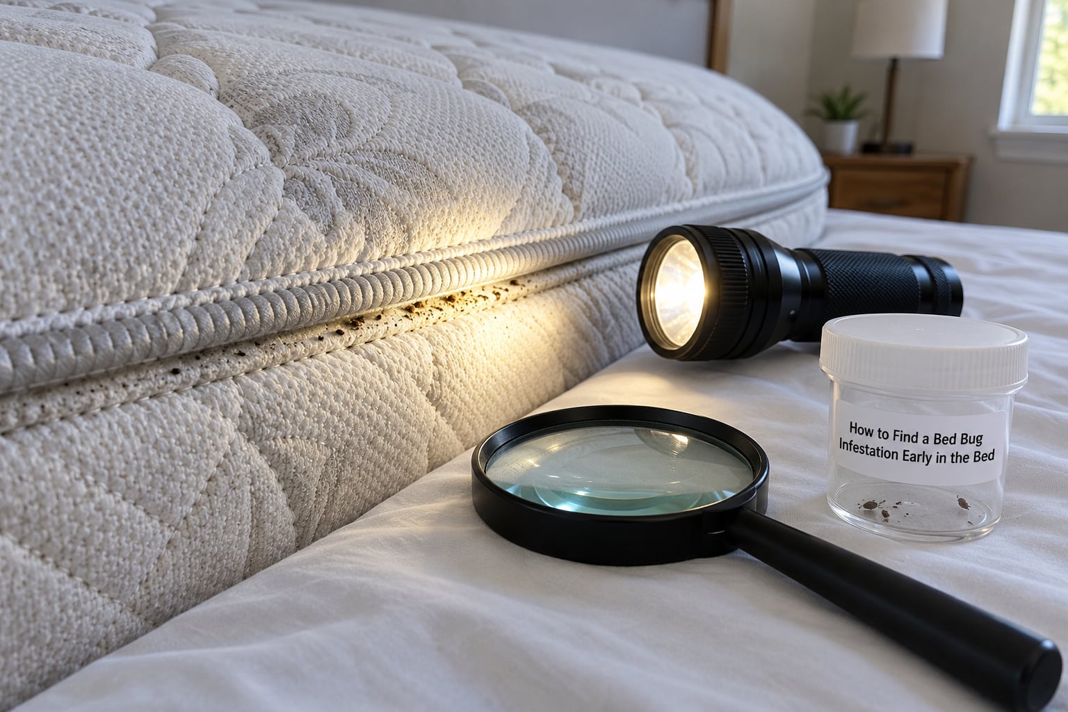 How to Find a Bed Bug Infestation Early in the Bed