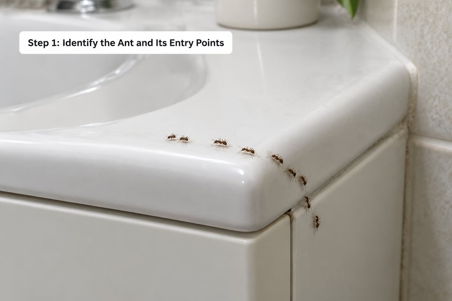 Step 1: Identify the Ant and Its Entry Points