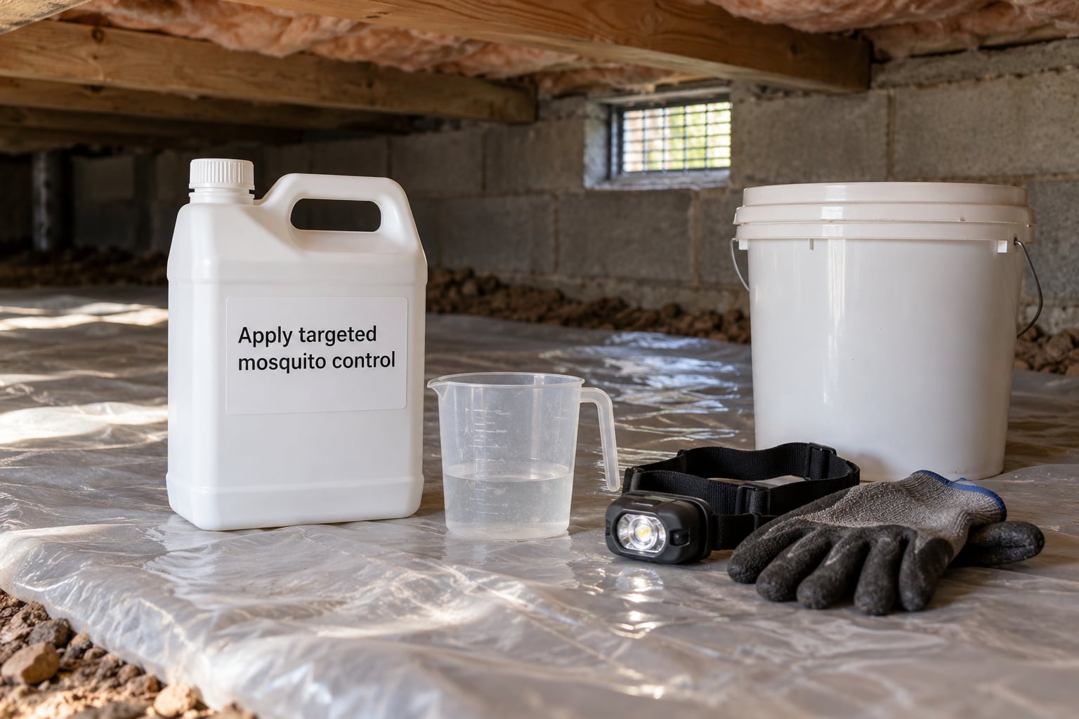 Apply targeted mosquito control