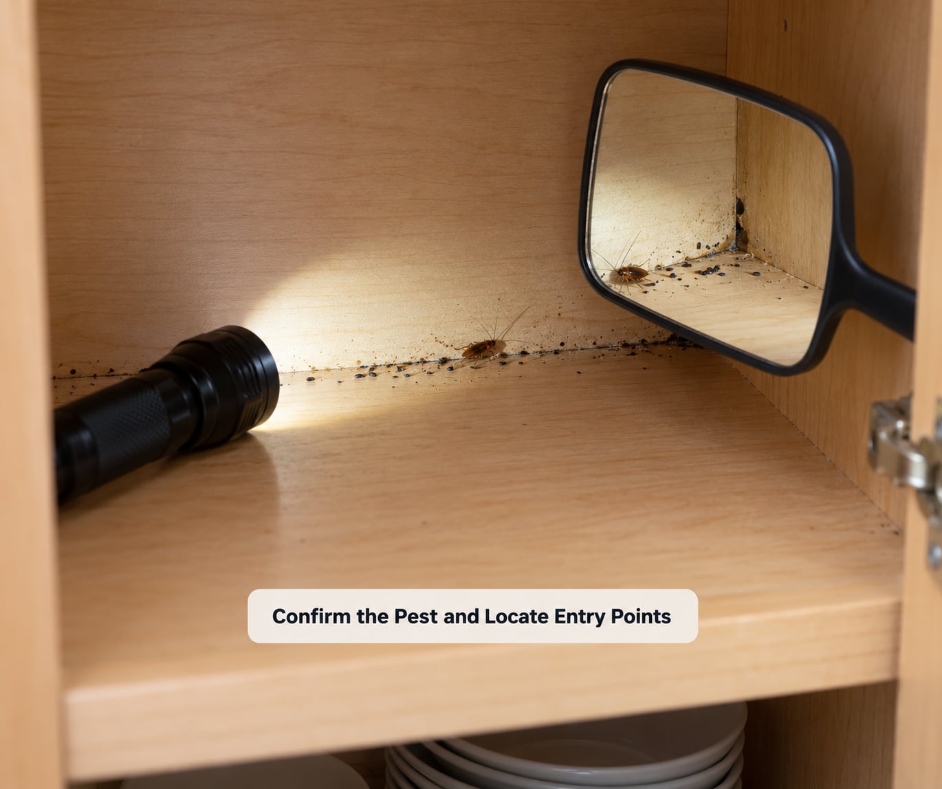 Confirm the Pest and Locate Entry Points