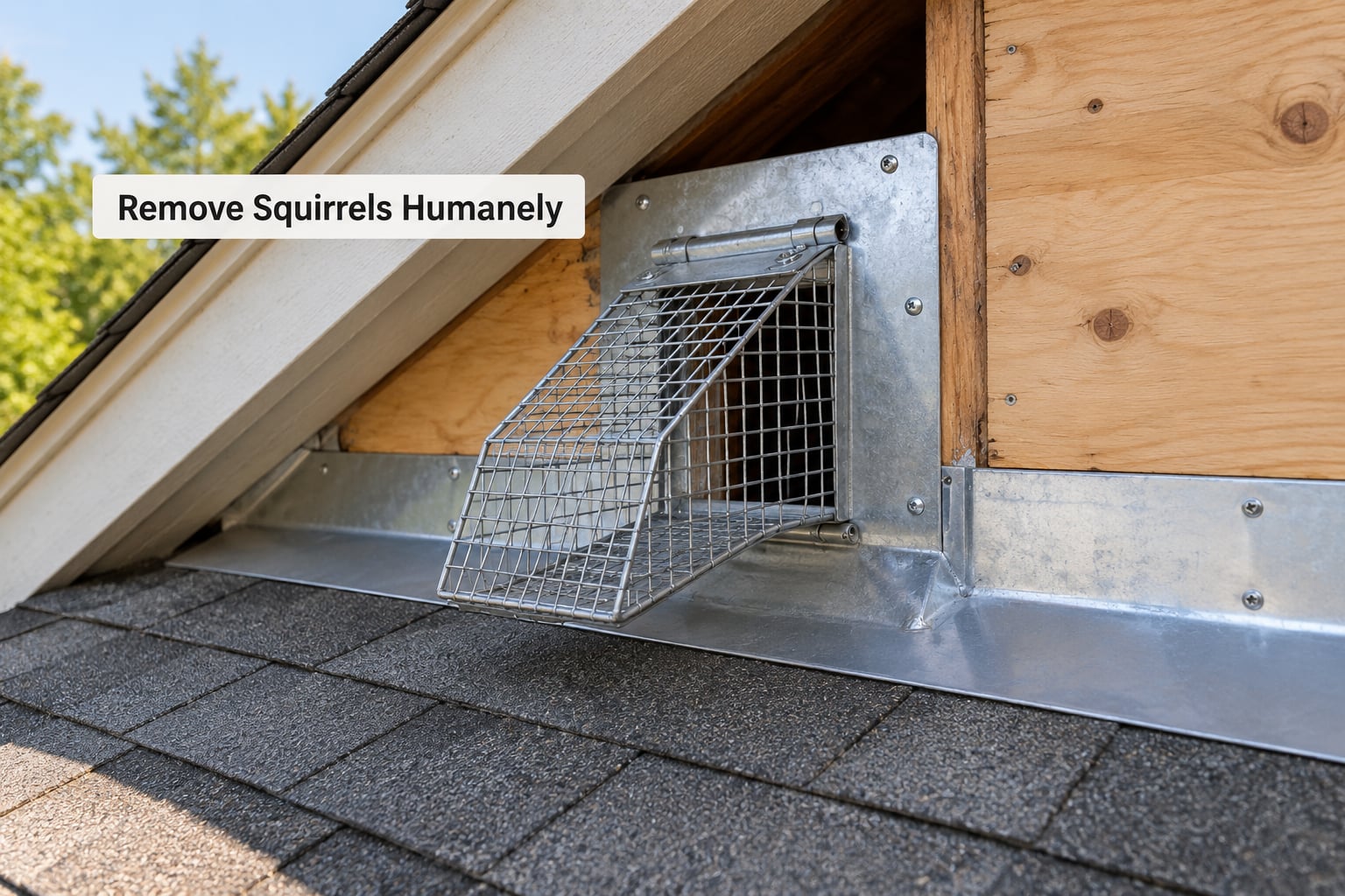 Remove Squirrels Humanely