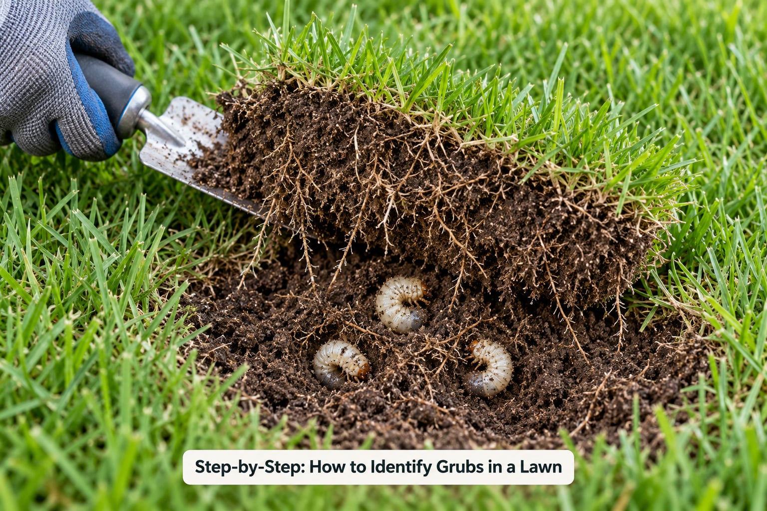 Step-by-Step: How to Identify Grubs in a Lawn