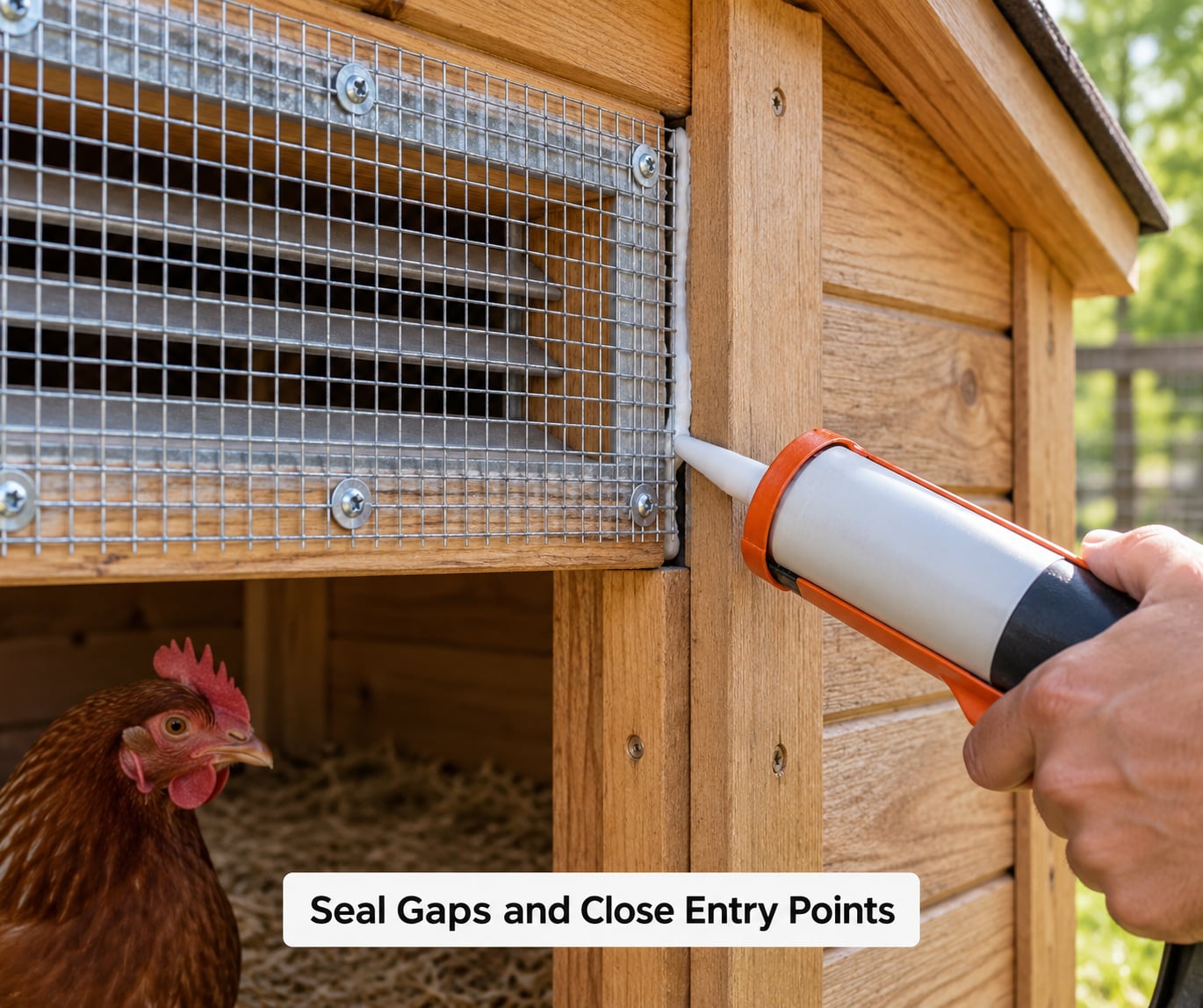Seal Gaps and Close Entry Points