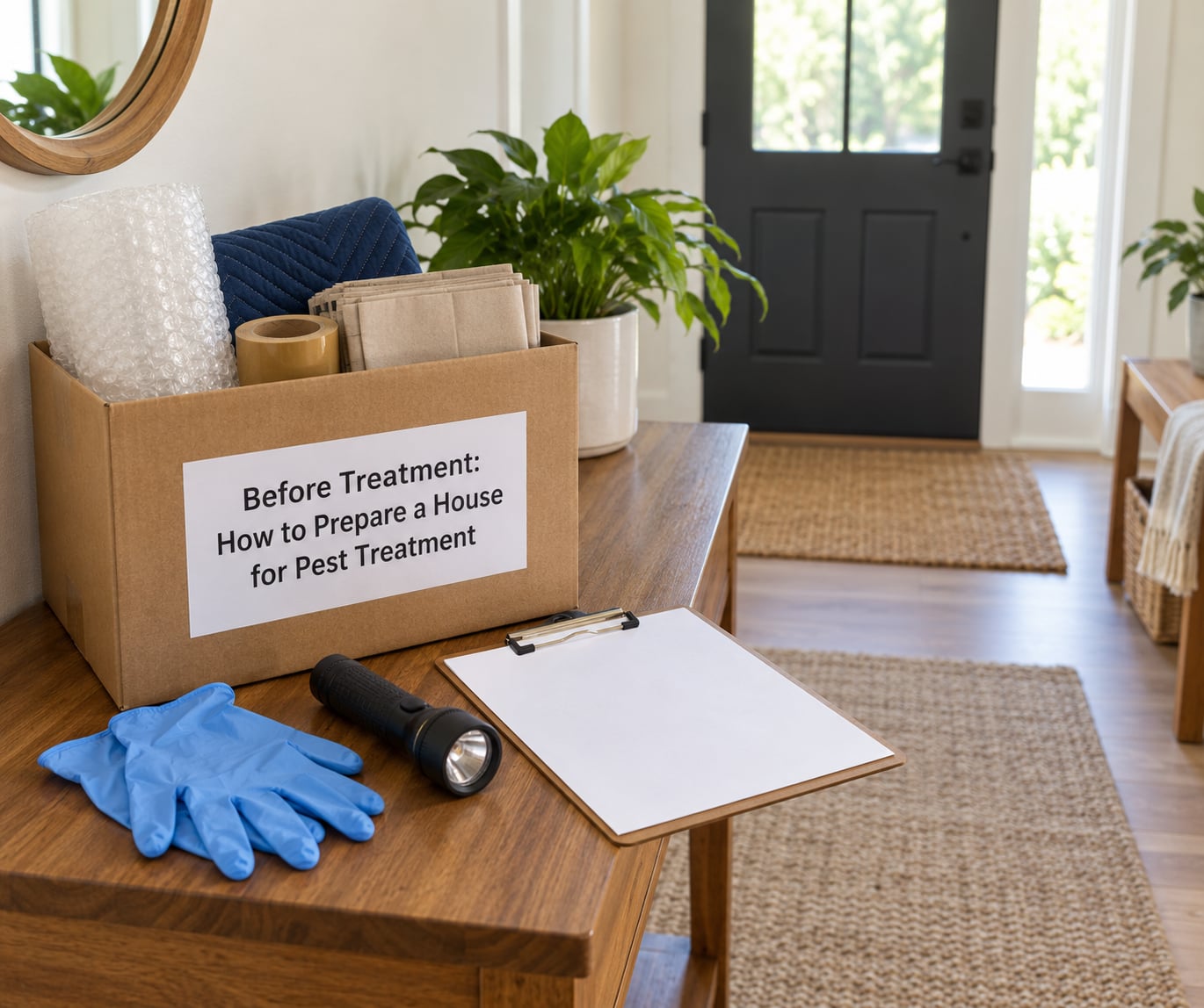 Before Treatment: How to Prepare a House for Pest Treatment