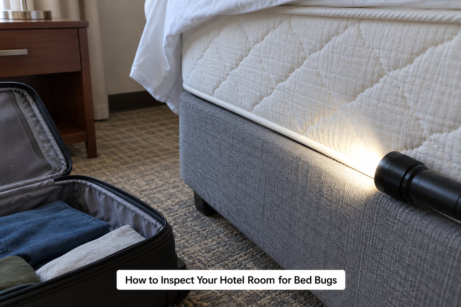 How to Inspect Your Hotel Room for Bed Bugs