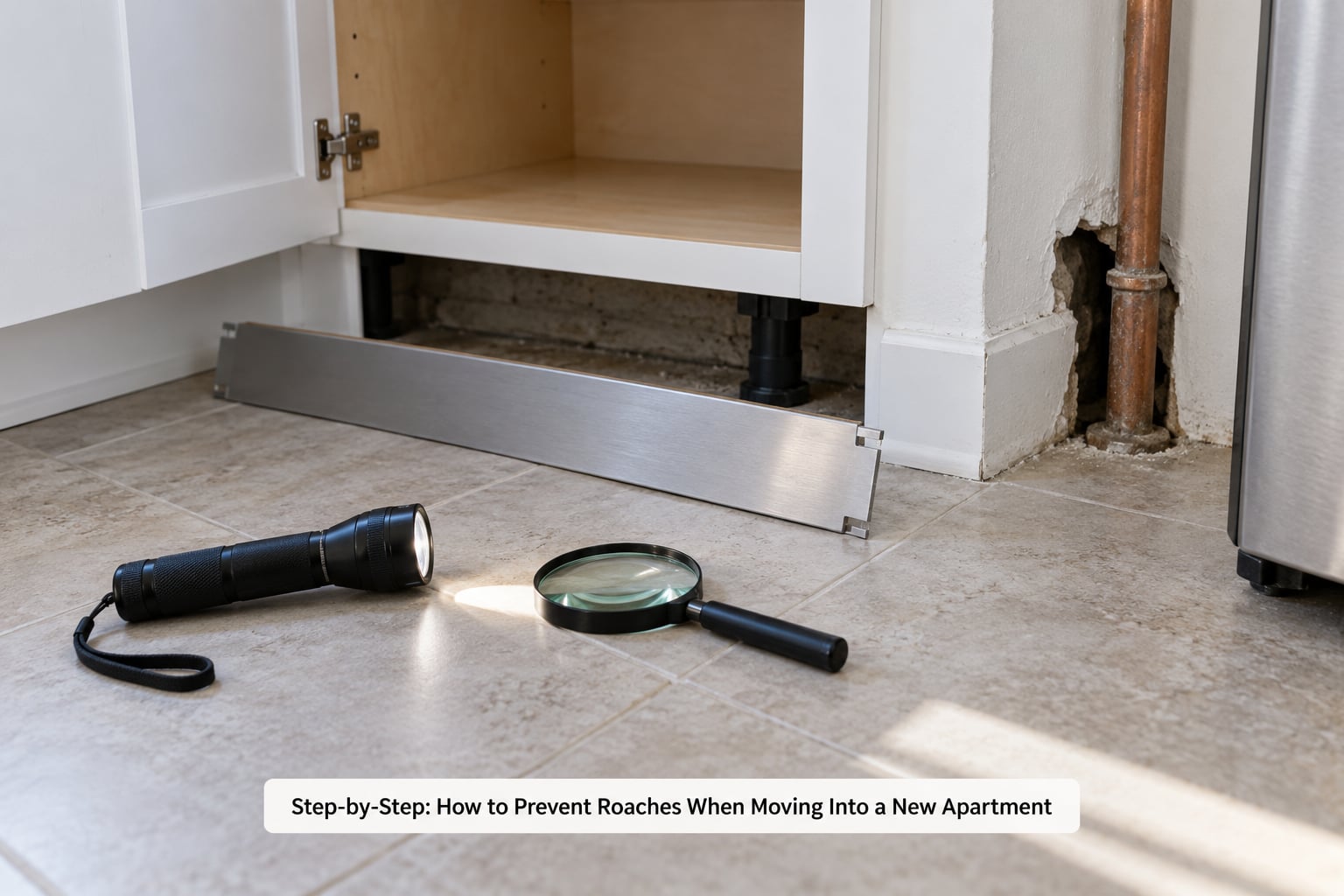 Step-by-Step: How to Prevent Roaches When Moving Into a New Apartment