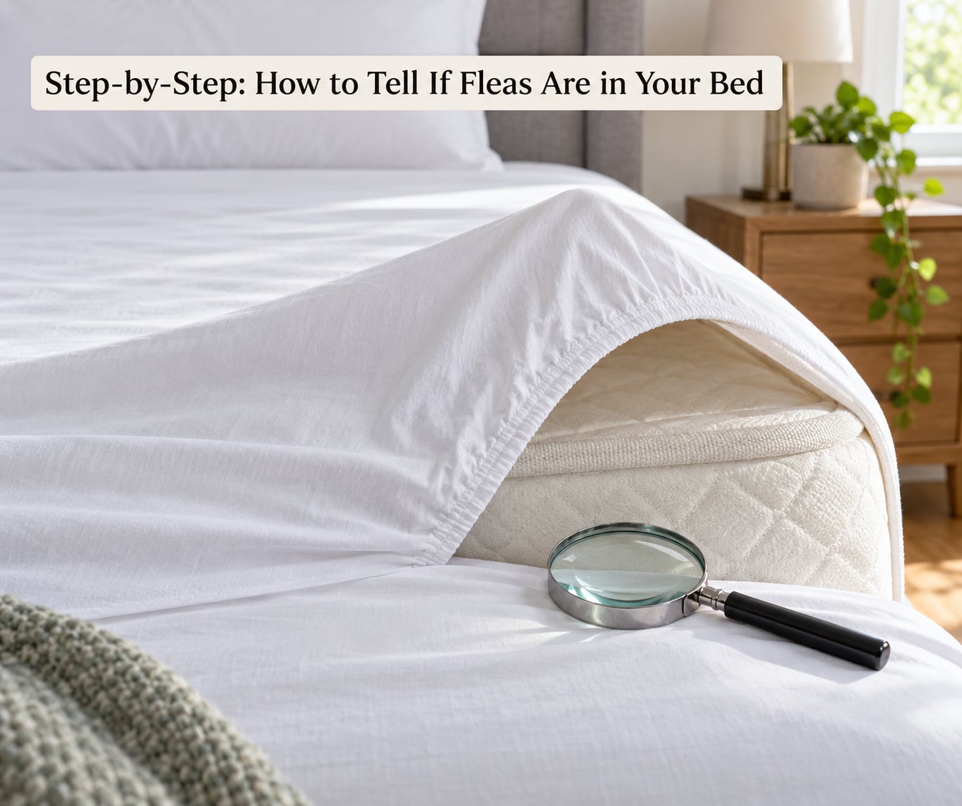 Step-by-Step: How to Tell If Fleas Are in Your Bed