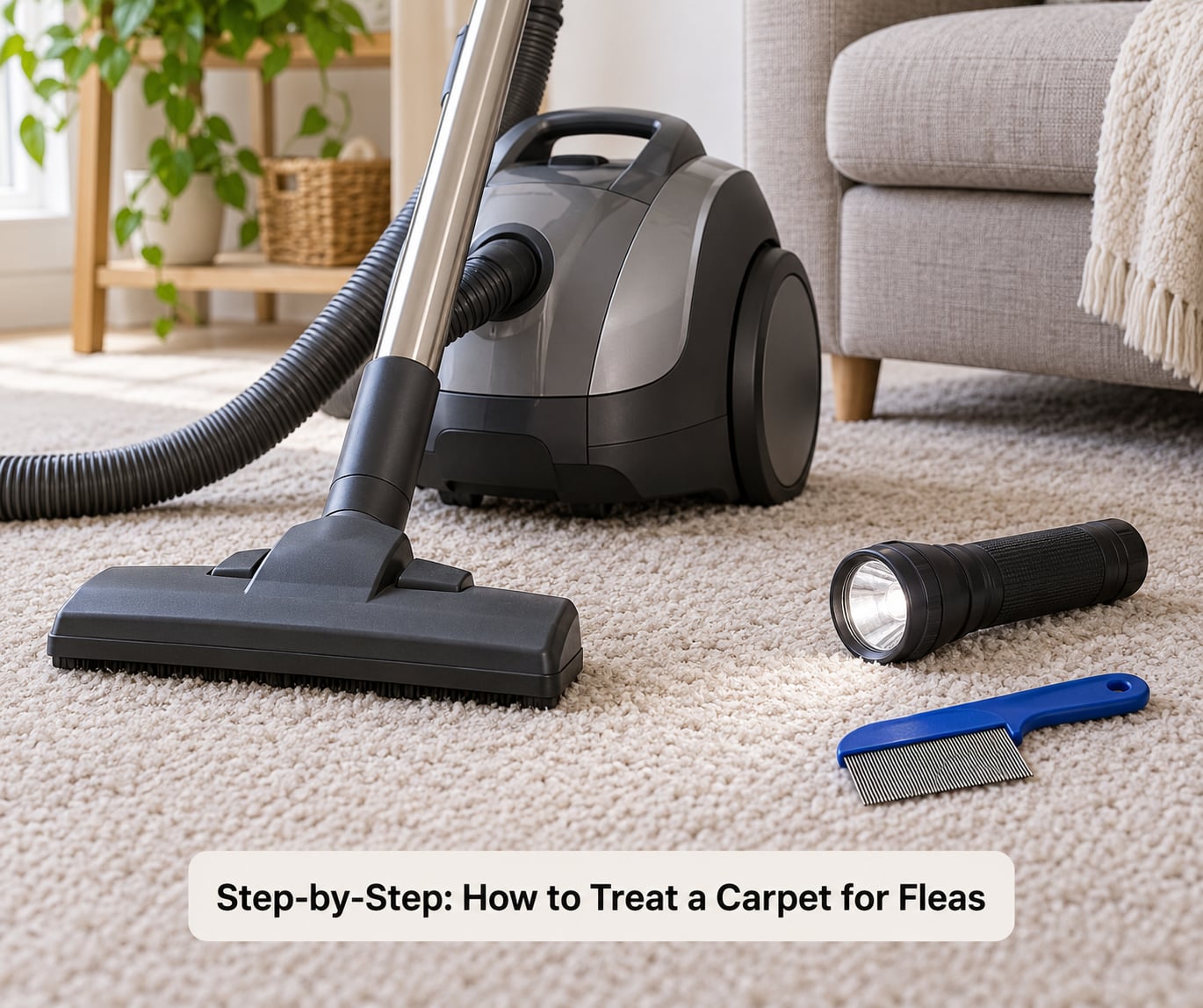 Step-by-Step: How to Treat a Carpet for Fleas