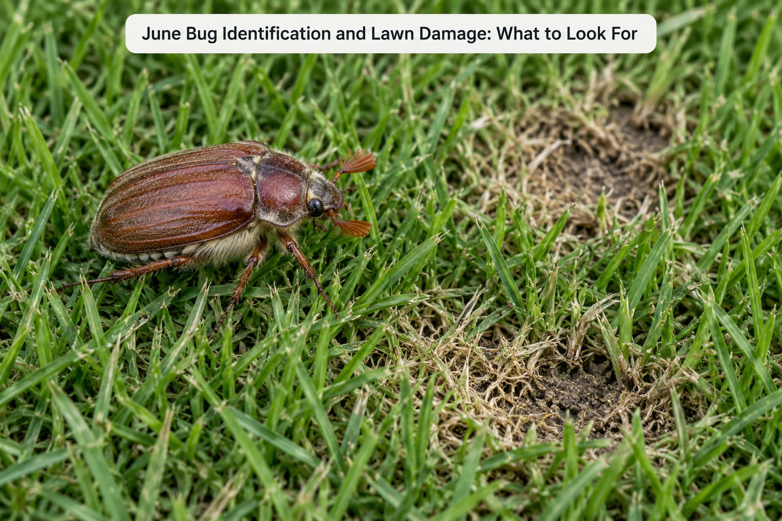 June Bug Identification and Lawn Damage: What to Look For