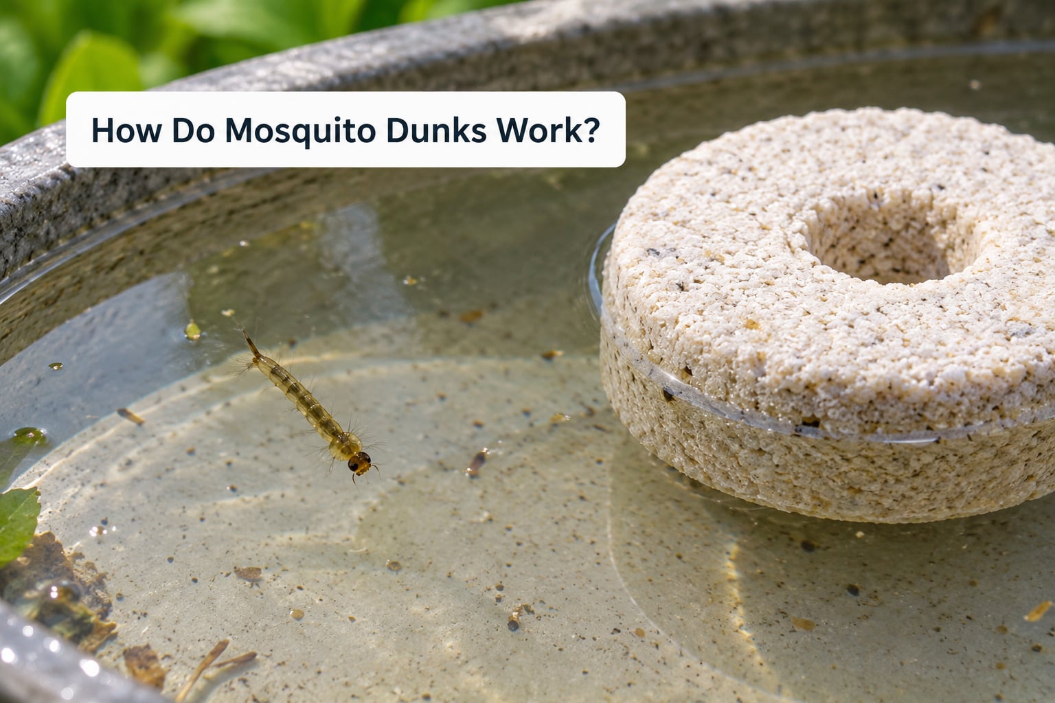 How Do Mosquito Dunks Work?