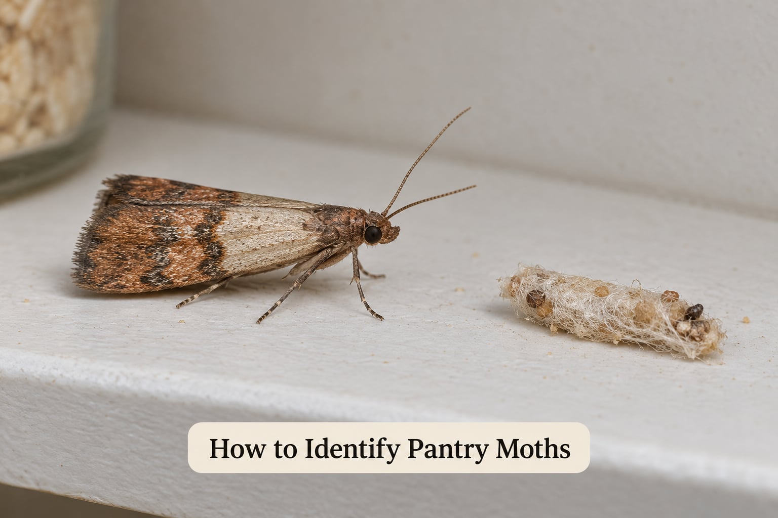 How to Identify Pantry Moths