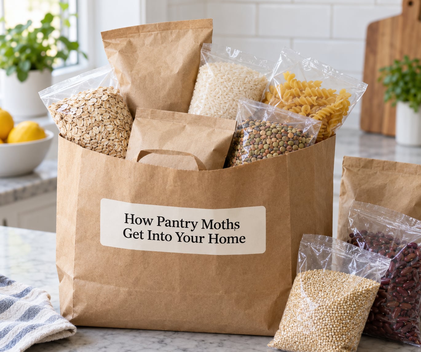How Pantry Moths Get Into Your Home