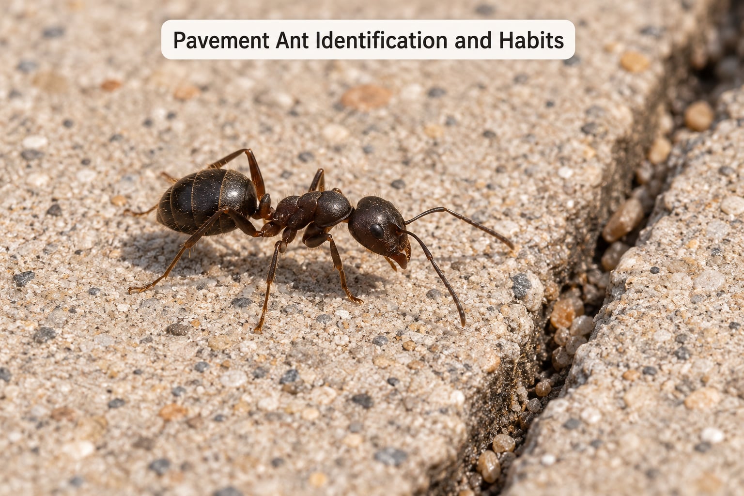 Pavement Ant Identification and Habits