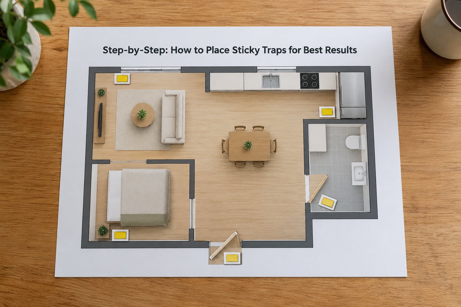 Step-by-Step: How to Place Sticky Traps for Best Results