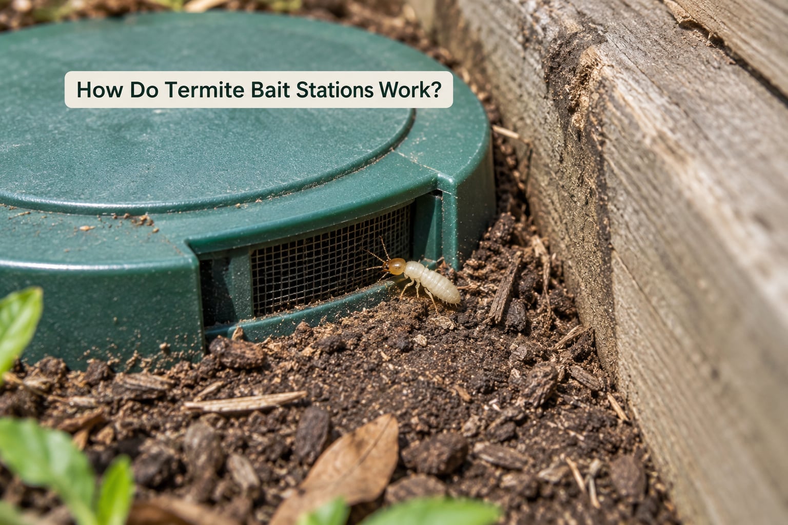 How Do Termite Bait Stations Work?