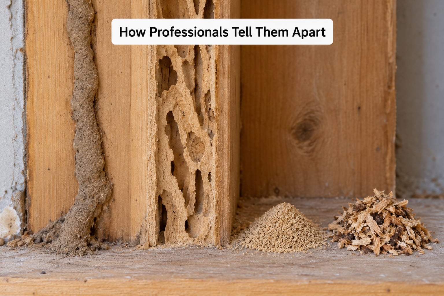 How Professionals Tell Them Apart