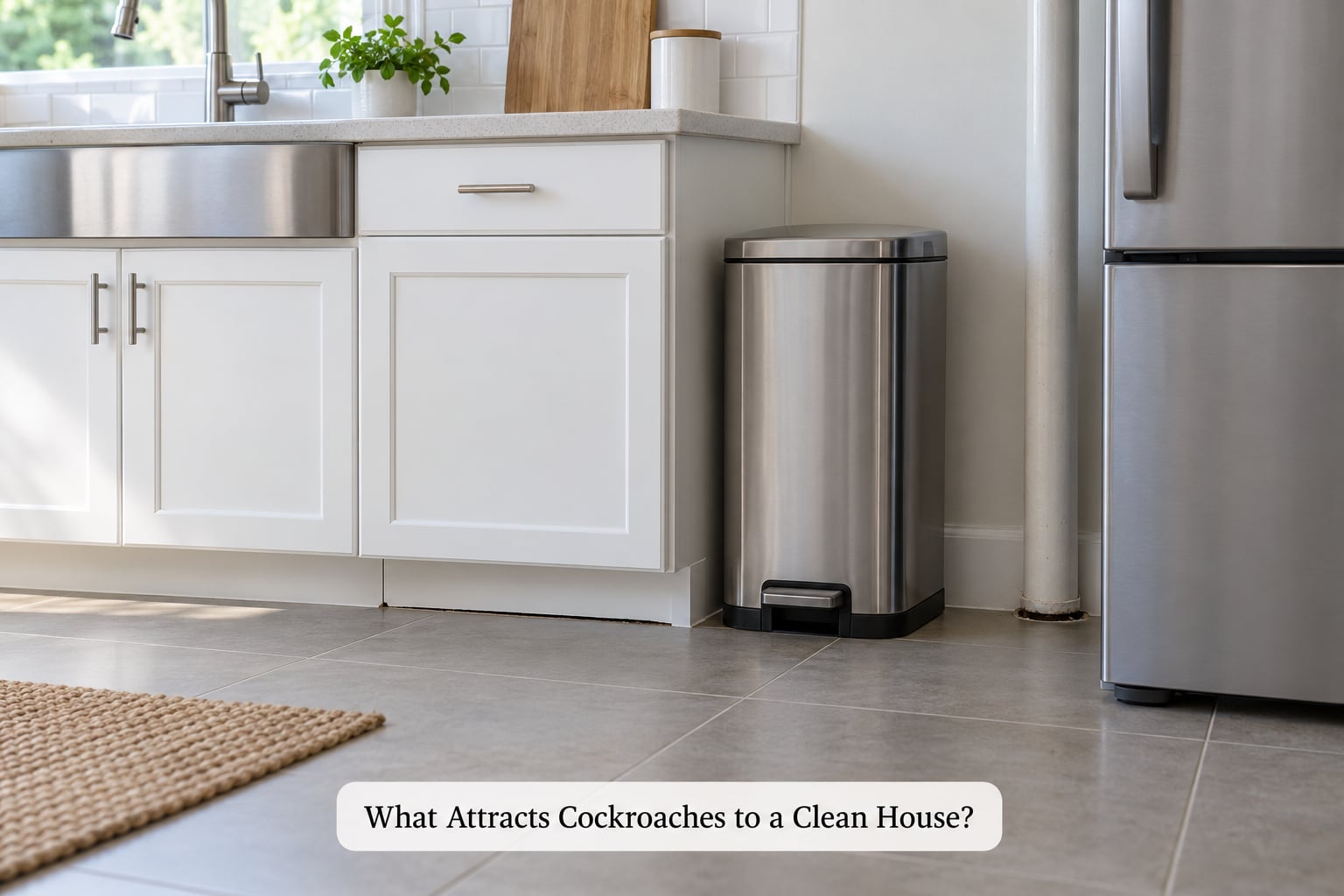 What Attracts Cockroaches to a Clean House?