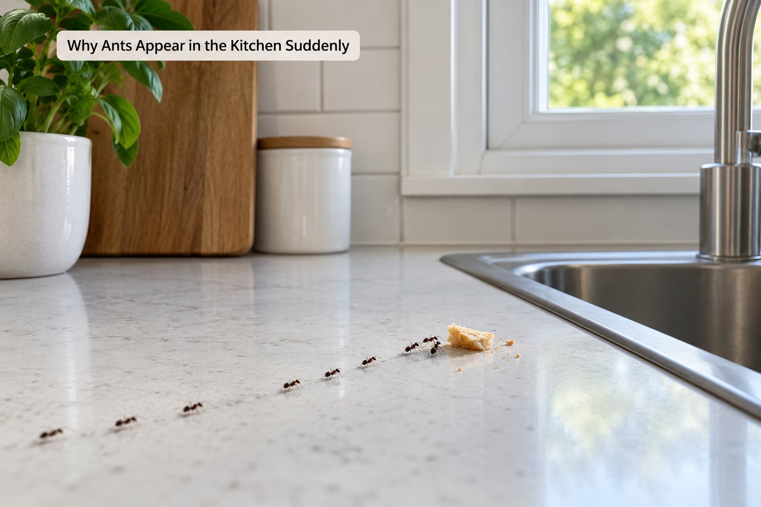 Why Ants Appear in the Kitchen Suddenly
