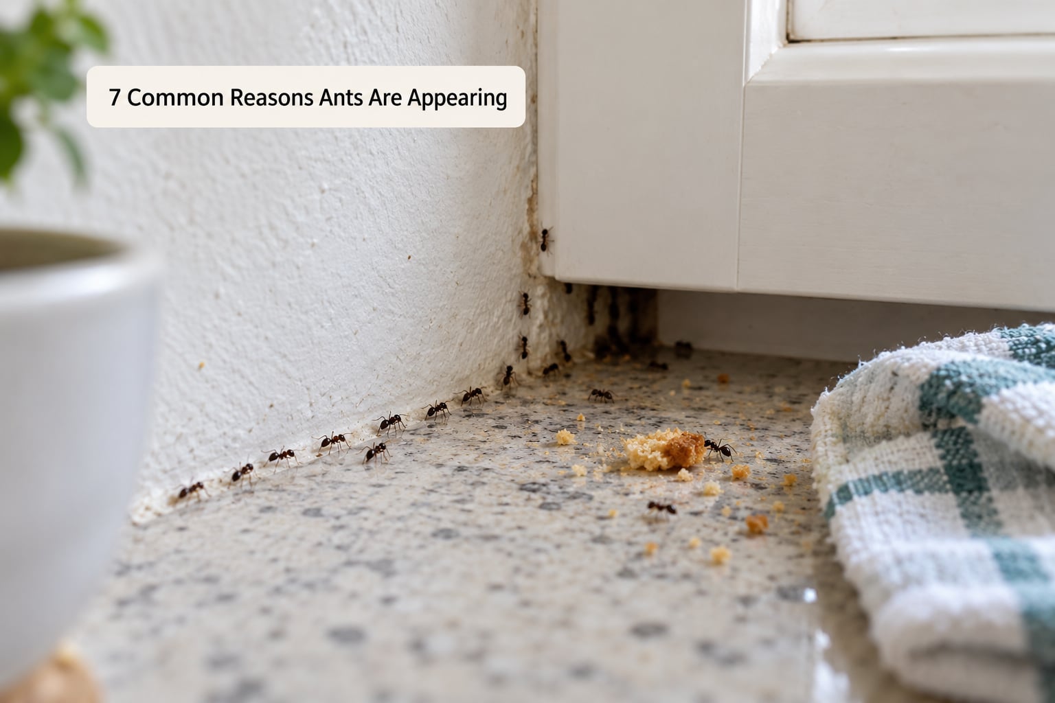 7 Common Reasons Ants Are Appearing