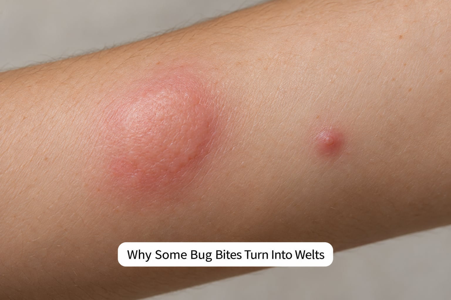 Why Some Bug Bites Turn Into Welts