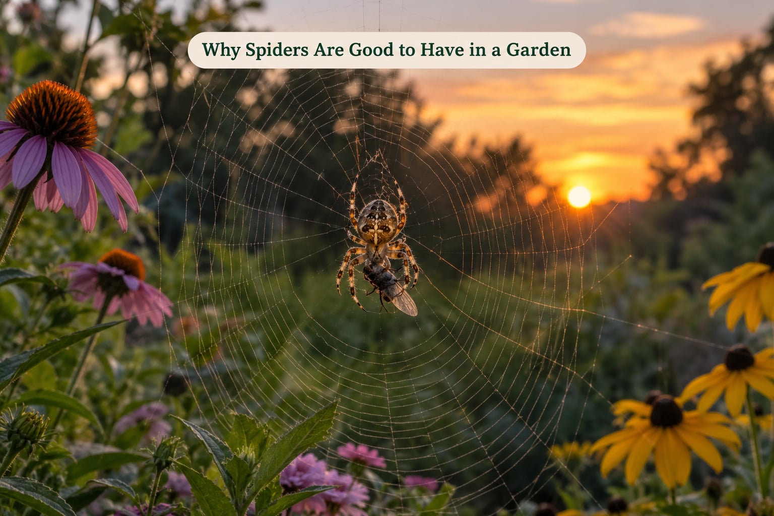 Why Spiders Are Good to Have in a Garden