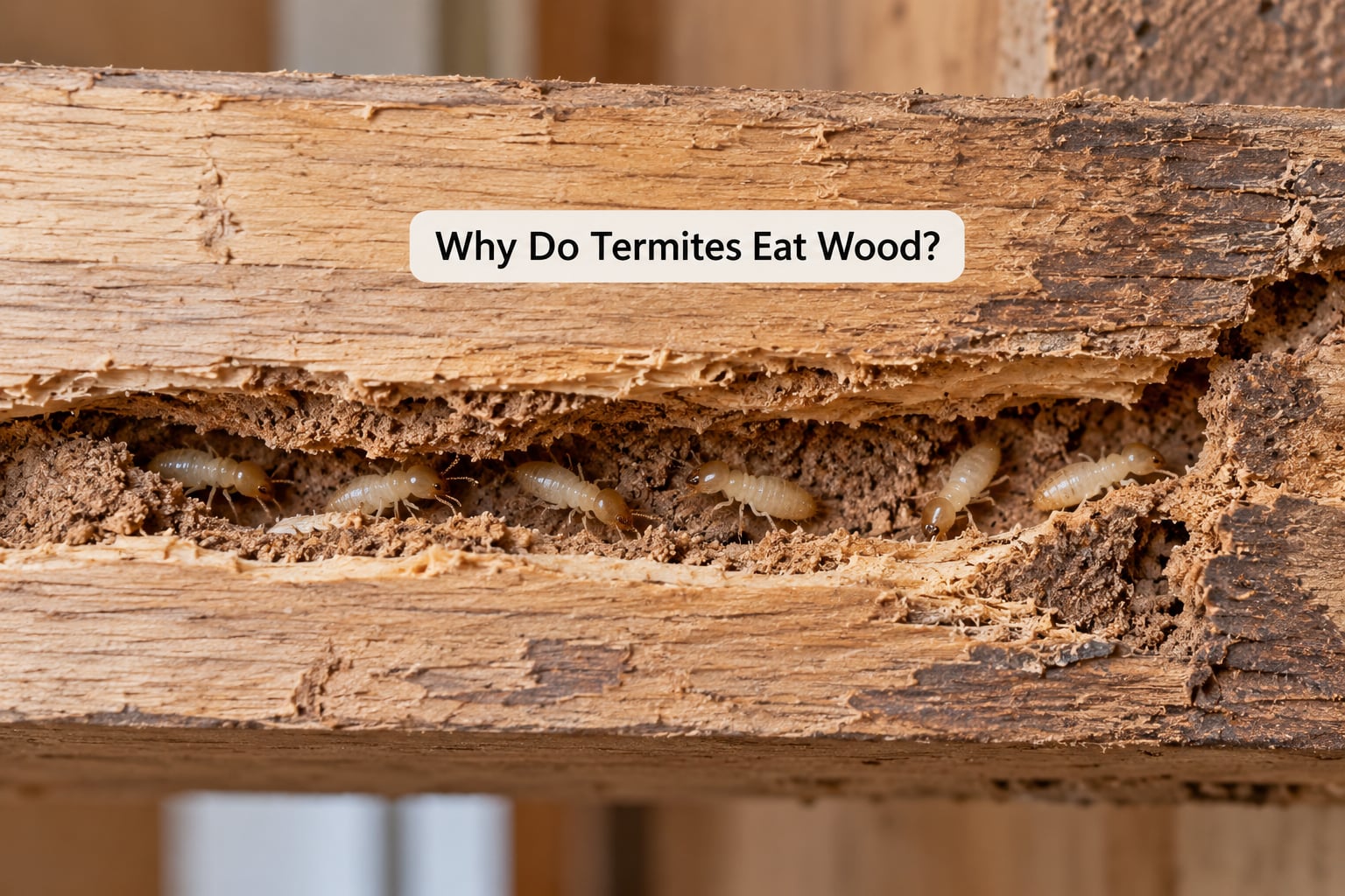 Why Do Termites Eat Wood?