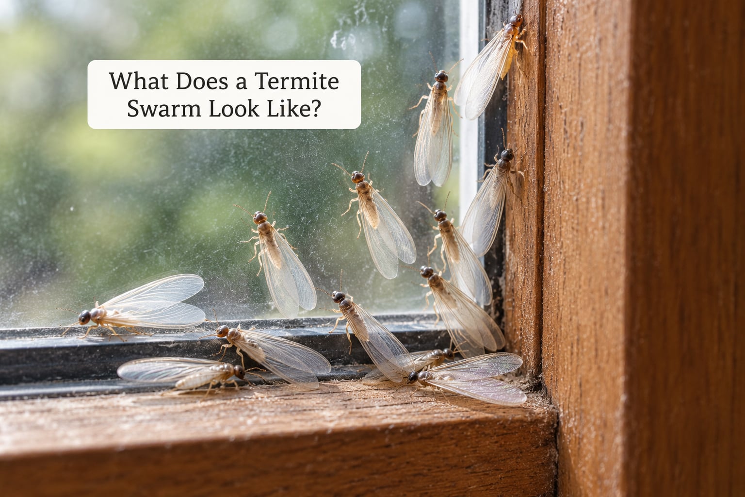 What Does a Termite Swarm Look Like?
